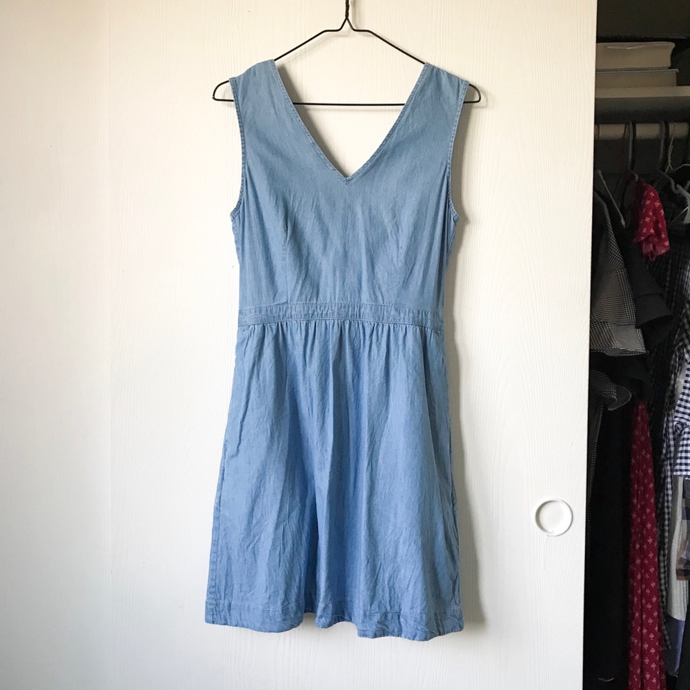 Levi’s Open Back Denim Dress
